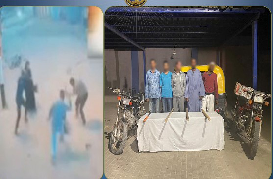 الداخلية تتحرك بعد فيديو مشاجرة البحيرة.. ضبط العصي والتوك توك والدراجة النارية